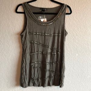 NWT Willi Smith sleeveless blouse